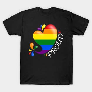 Proud to be LGBTQ T-Shirt